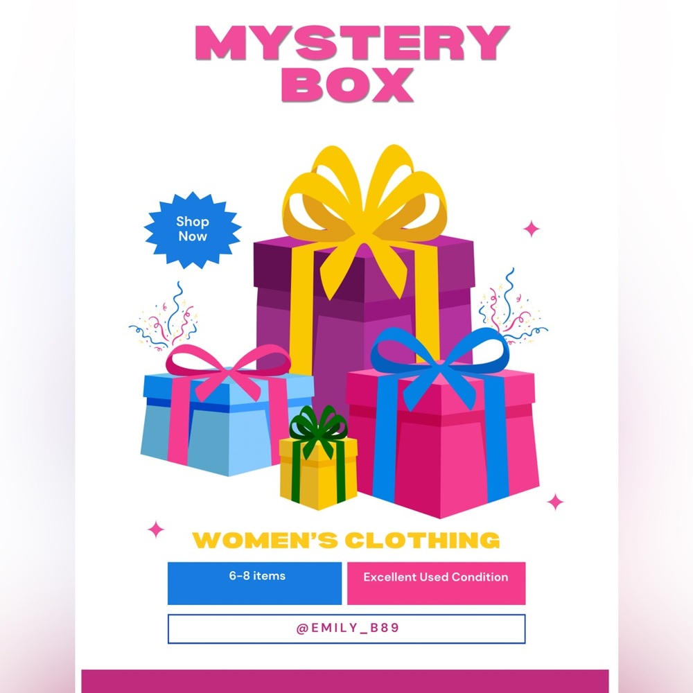 Women’s Clothing Mystery Box sizes Small-Large